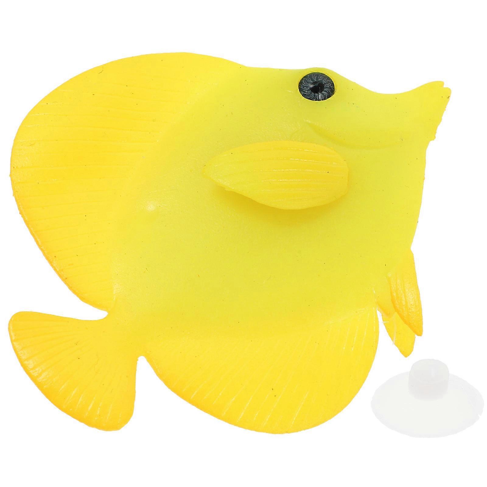 Realistic Silicone Fish Decor, Shine, Perfect for Fish Enthusiasts