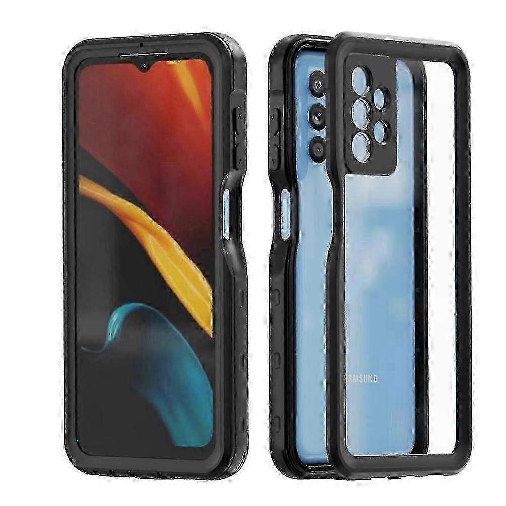 Galaxy A13 4G Case with IP68 Waterproofing Full Screen Protector and 12FT Military Grade Shock Resistance