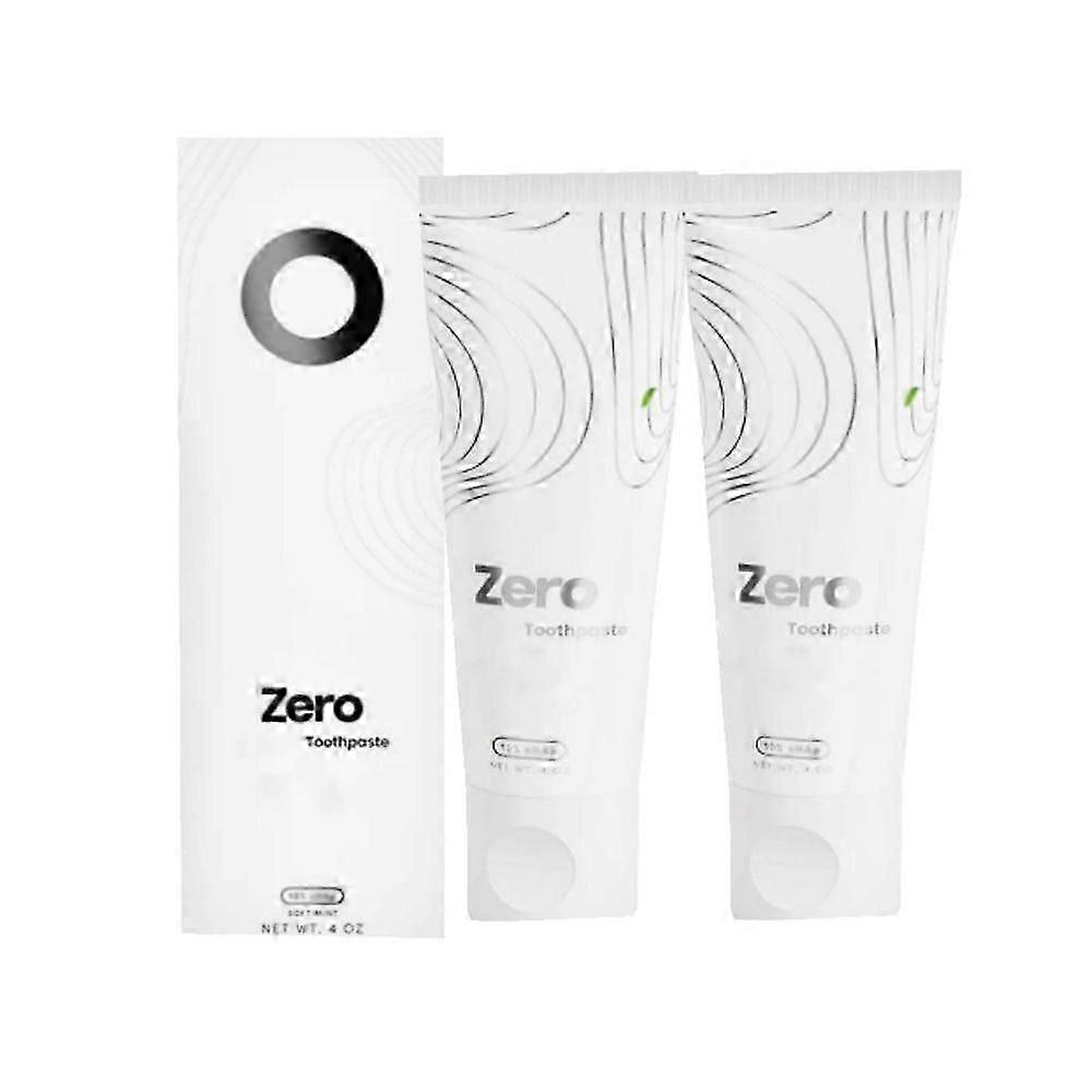 1–3 st Zero-tandkräm 10 % nanohydroxiapatit för avancerat emaljskydd