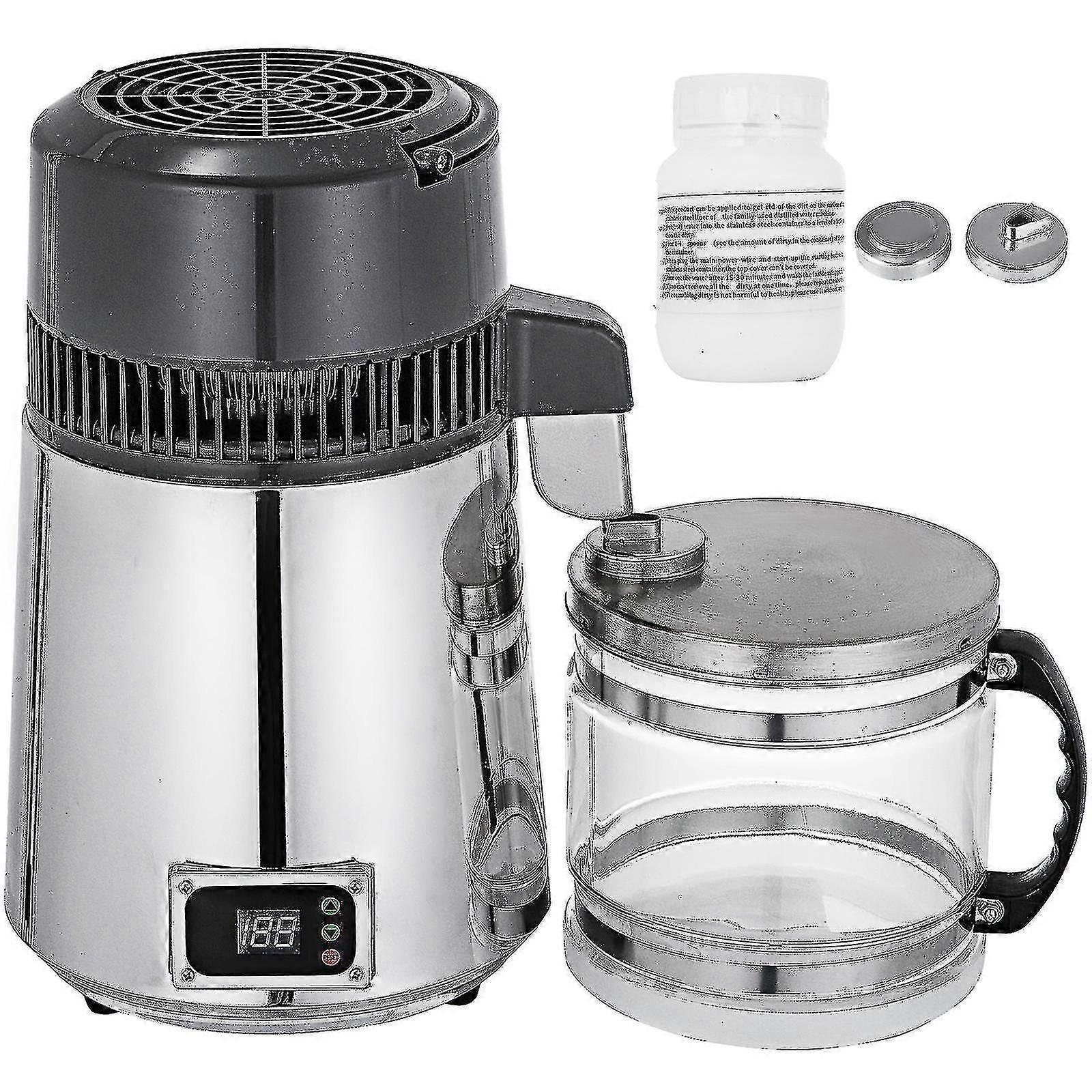 4L vattendestiller med flaska, temperaturkontrollerad användning för tandvårdssjukhus