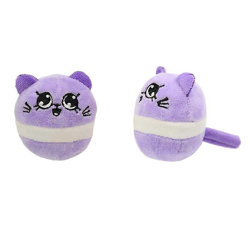 Plush Catnip Cat Toy Set, Interactive Crinkle Toys in Various Shapes for Indoor Cats, Soft Material, Fun and Engaging