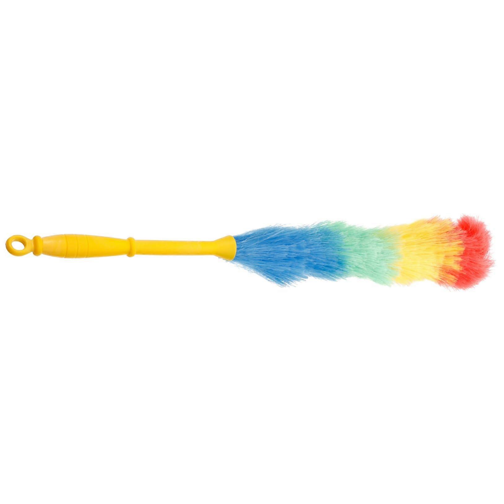Hand duster with reusable cleaning tool for cars, faux furniture, computers, air conditioners, and effective dust removal.