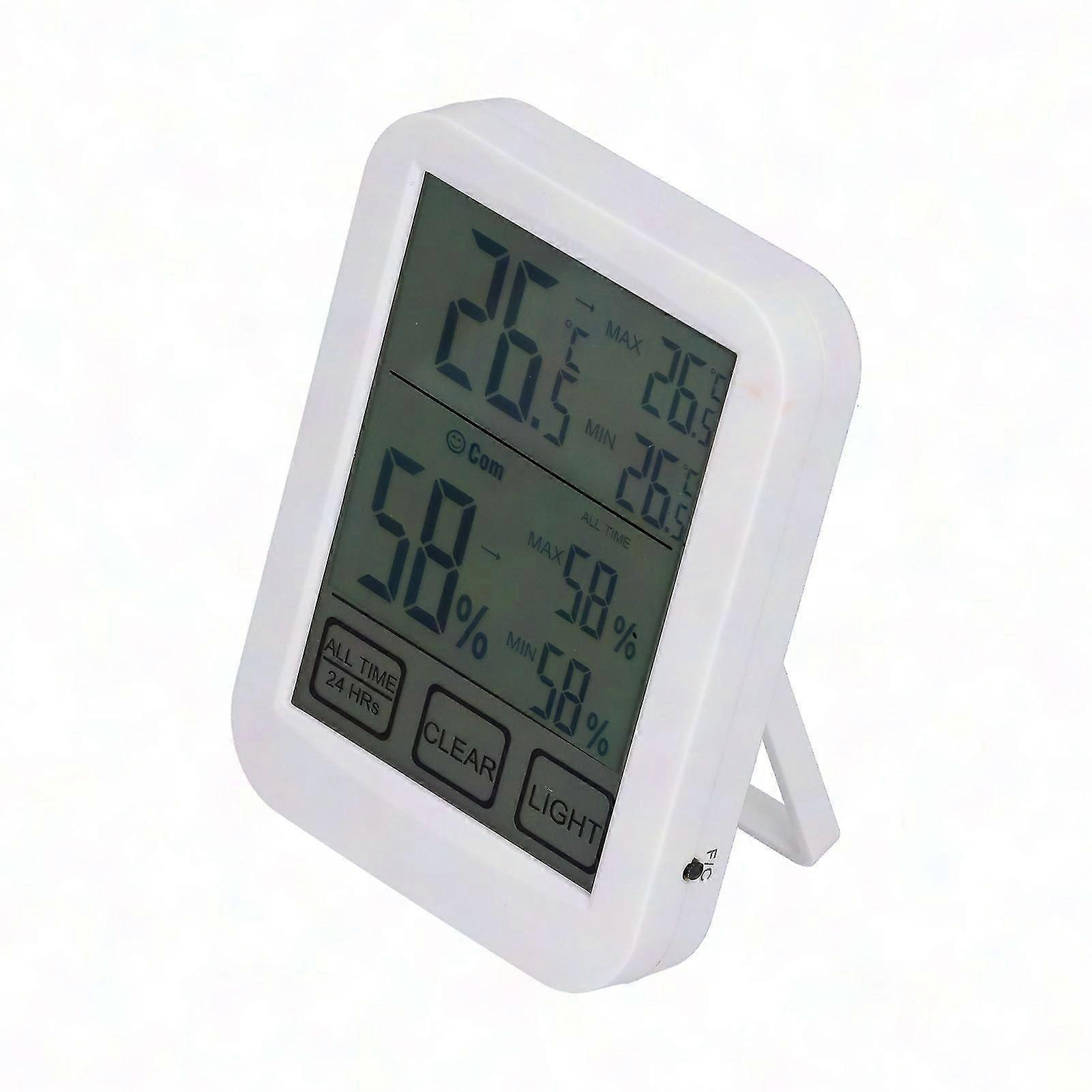 Digital Thermometer Hygrometer with Touch Screen for Temperature