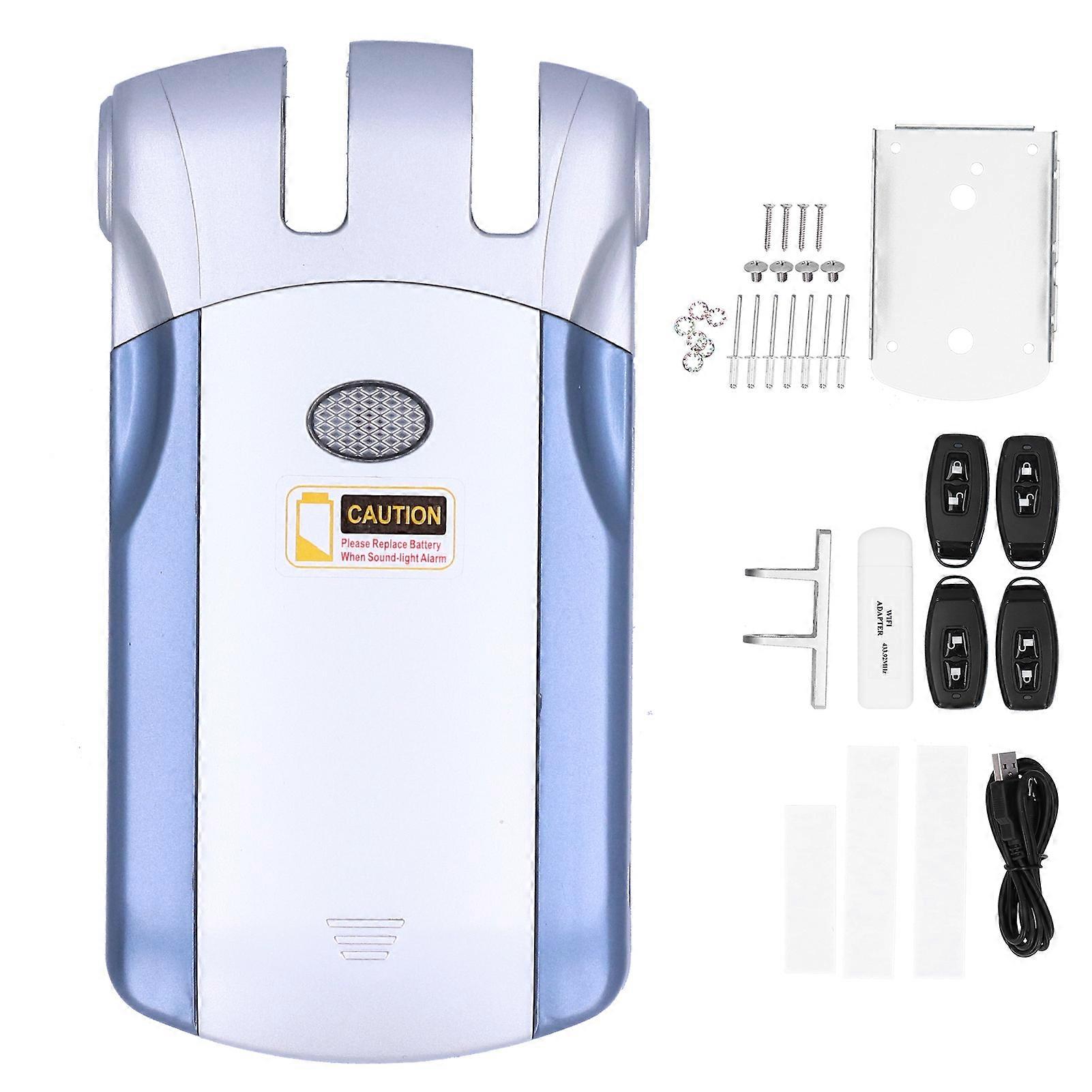 WAFU 019 κλειδαριά τηλεχειριστηρίου WIFI αόρατη έξυπνη αντικλεπτική εγχώρια ασφάλεια συσκευών για TUYA