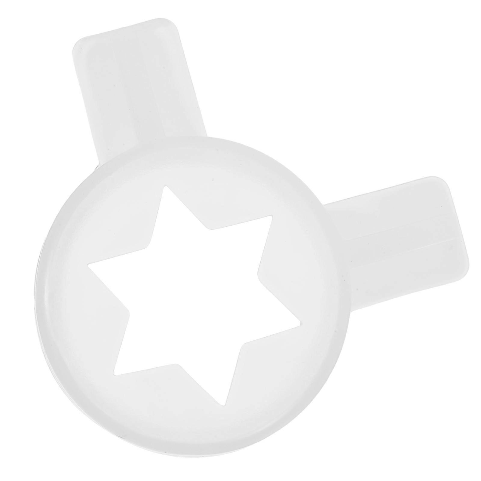 Ice Cream Maker Nozzles Ice Cream Machine Tips White Dispensing For Dessert Preparation Equipment 1Pack