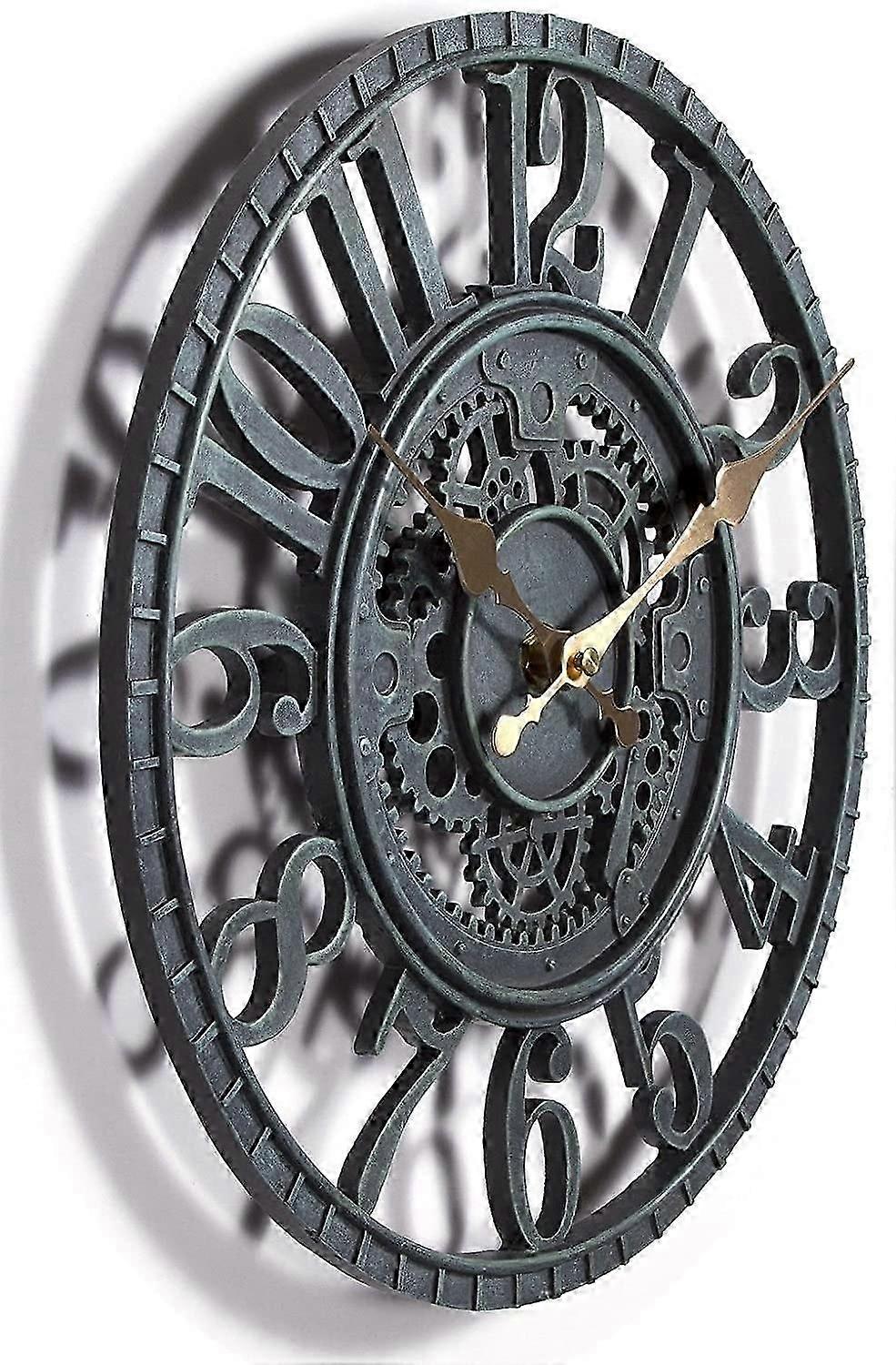 Clock Garden Ornament Wall Clock Waterproof