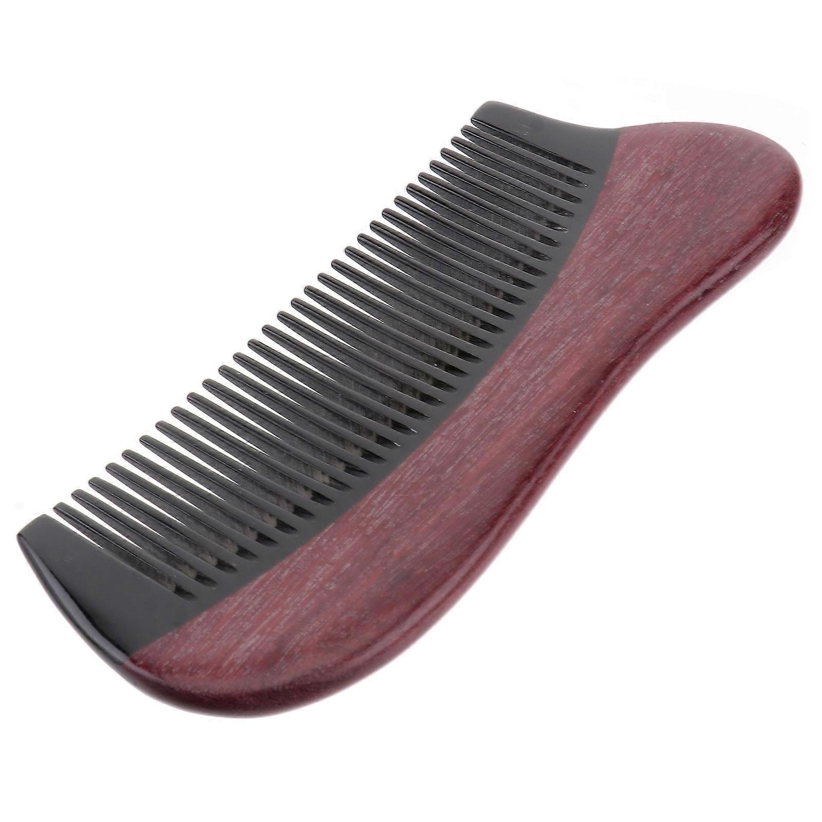 Handmade Hair Comb for Relaxing Hair Use with Fine Teeth Design Multi Color 7 5 inch