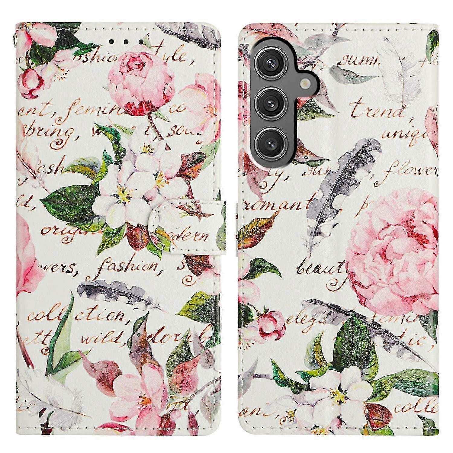 For Samsung Galaxy A36 5g Case Pattern Printing Wallet Stand Flip Leather Phone Cover
