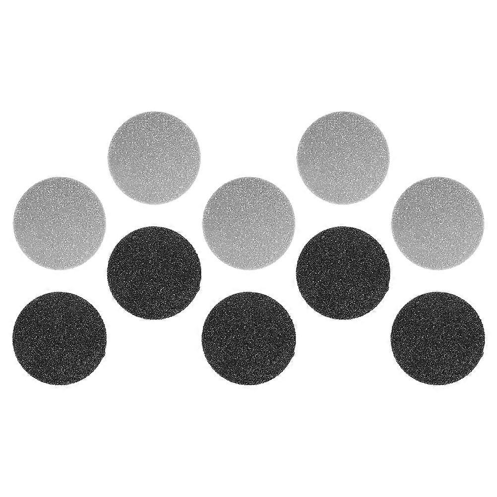 10Pcs Replaceable Sandpaper Disc Pads for Foot Removal Assorted Color