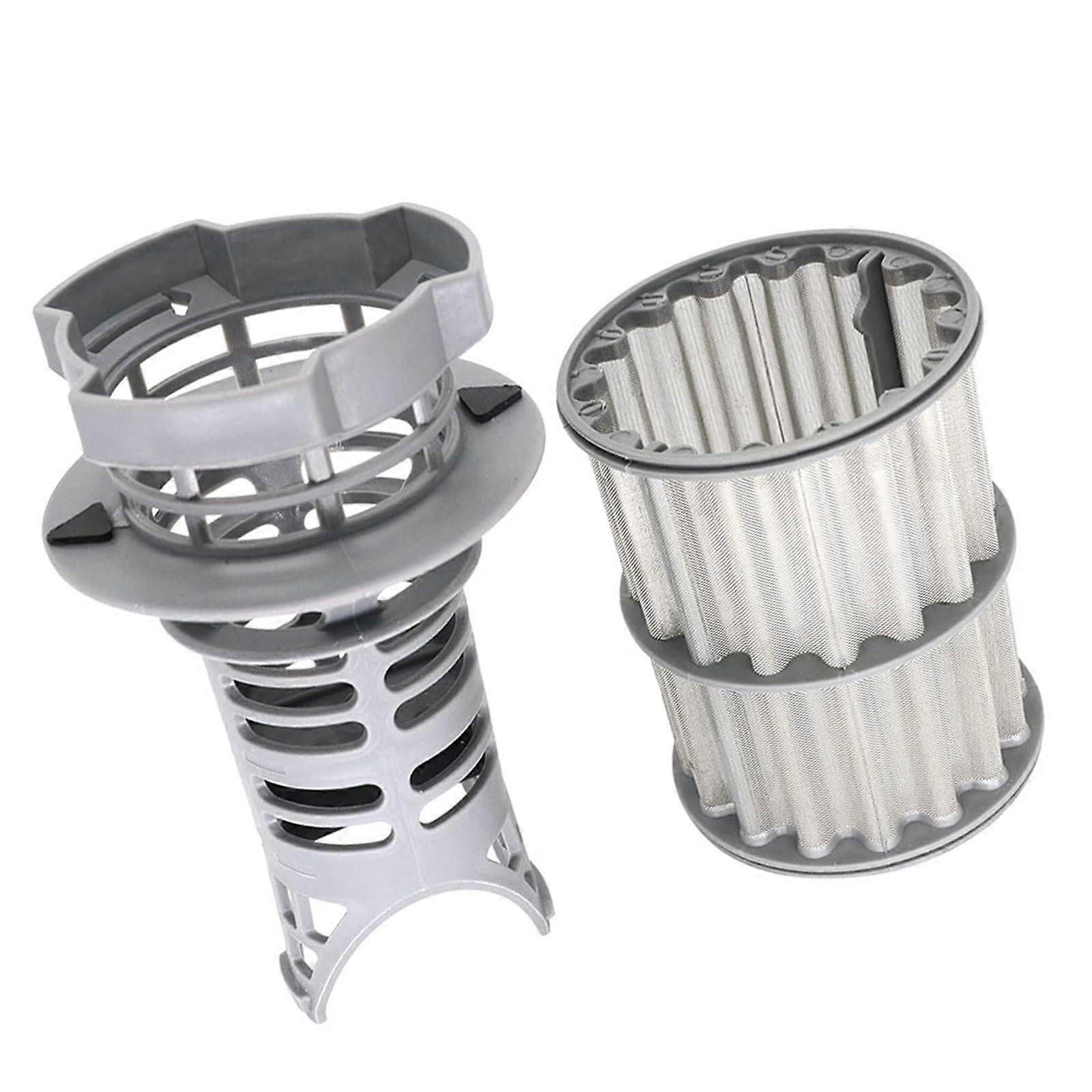 High Performance Dishwasher Filter Set - Plastic Food Residue Catcher for Universal Dishwasher Models, Easy to Install