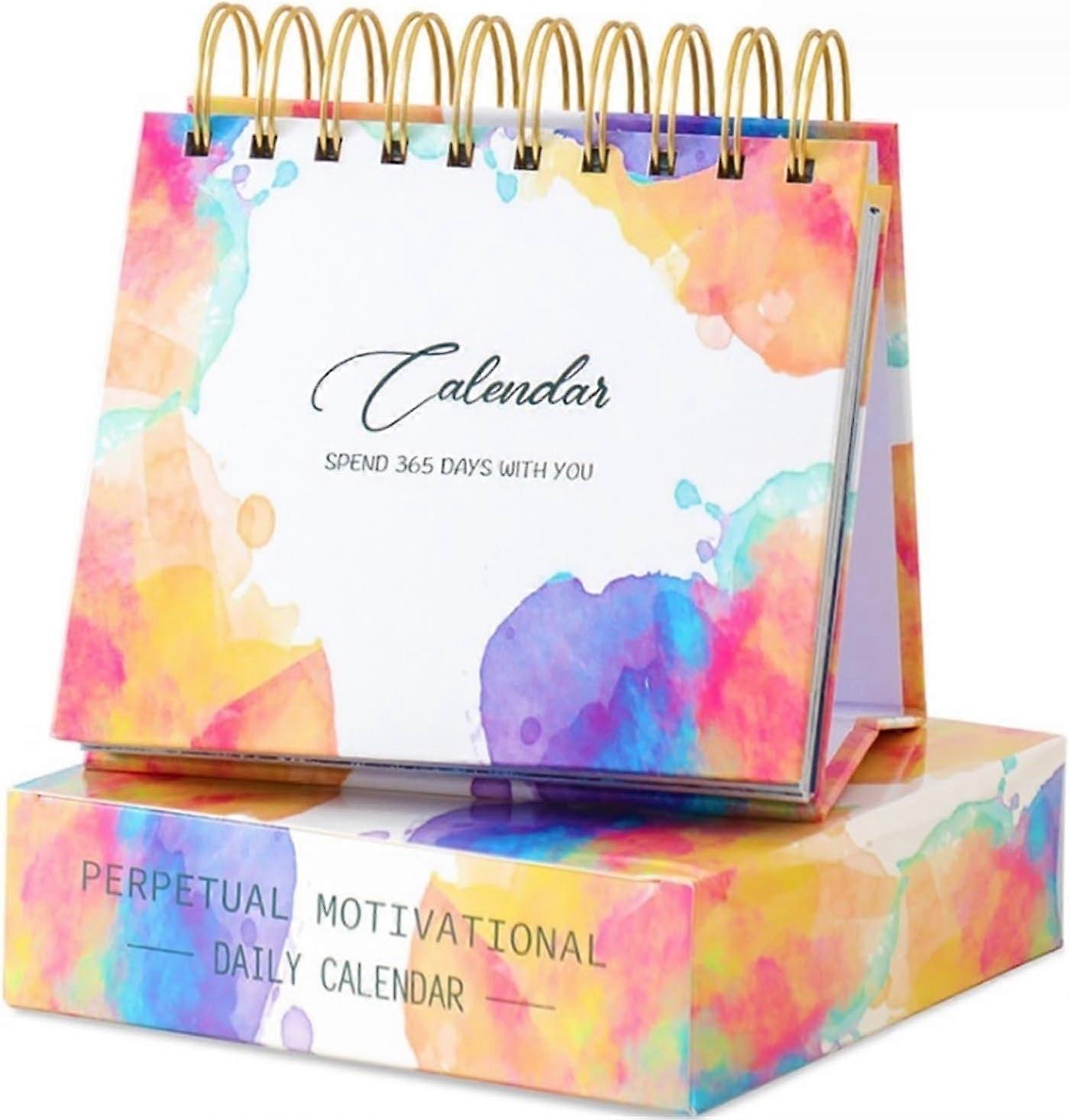Calendar 2024, Wall Calendar, Desk Calendar A Size, 12-Month Standing Flip Office Calendar, January to December 2024