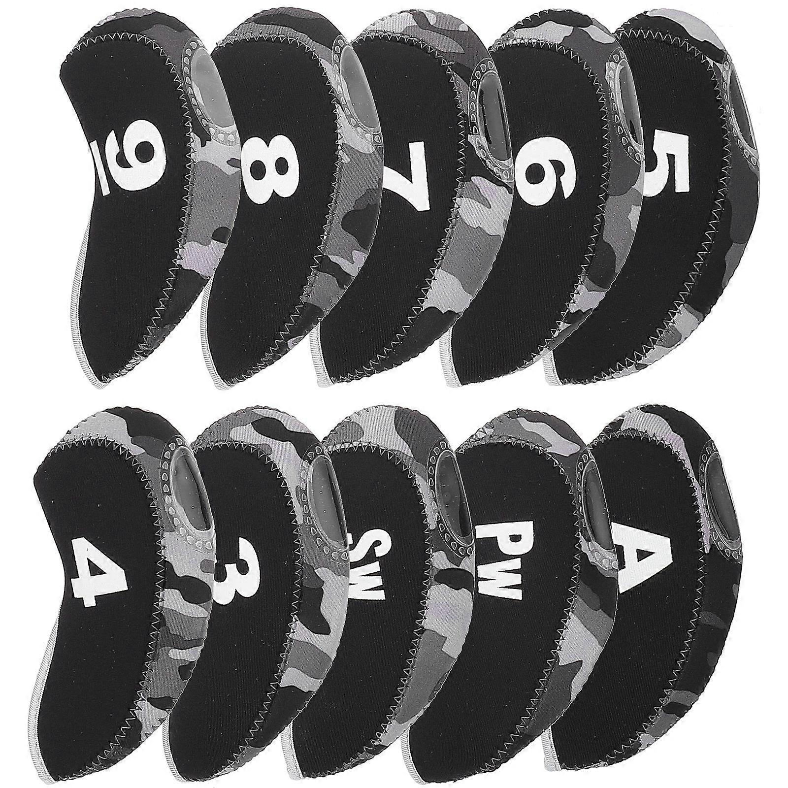 Golf Putter Headcover Advanced Golfers Delicate Design 10Pcs Water Resistant