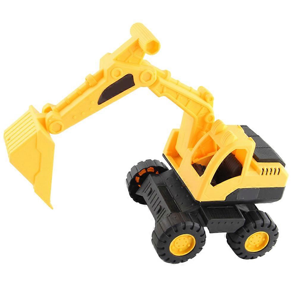 Small Engineering Vehicle Model Simulation Excavator for Lightweight Play and Developmental Fun
