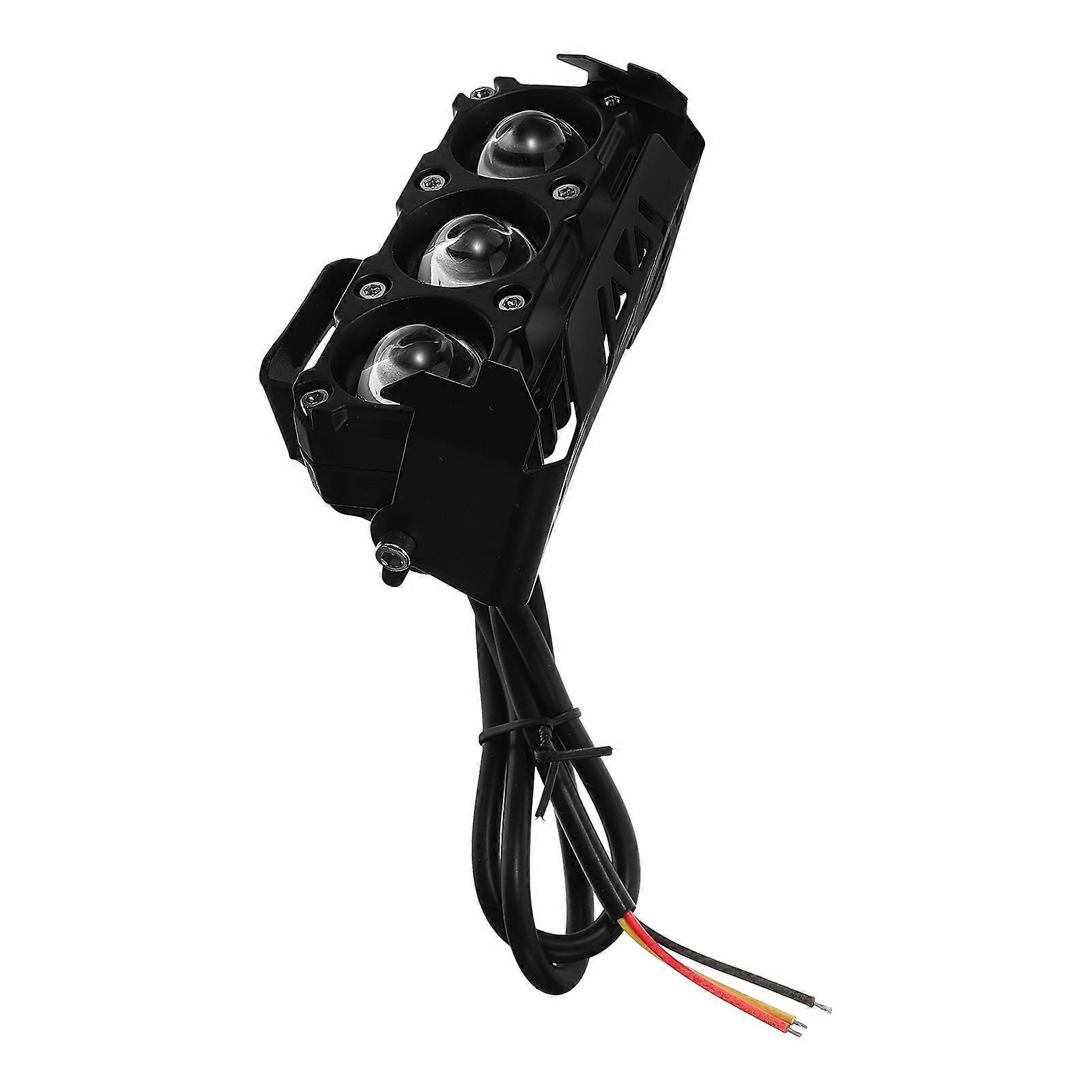 Motorcycle Auxiliary Lights Kit Simple Installation Intuitive User-Friendly Motorboats Trailers 1Pack