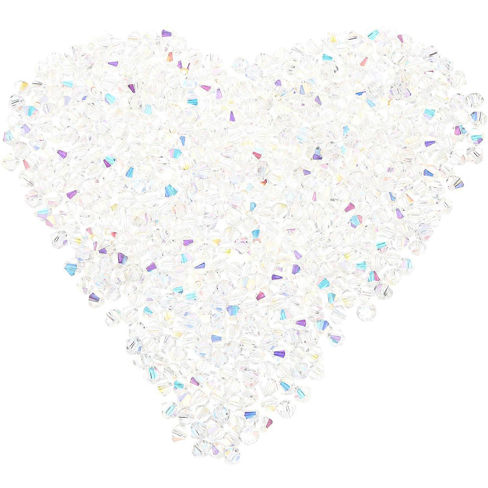 Diamond Shaped Craft Beads for DIY Jewelry Making – Comfortable, Easy to String, Loose Beads for Accessories