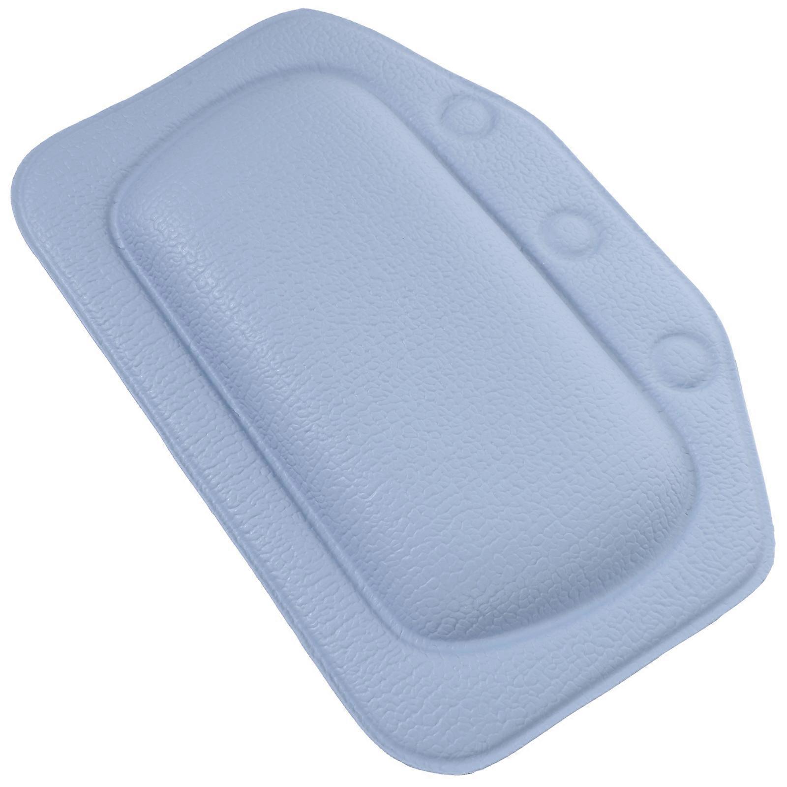 Soft Breathable Bathtub Pillow With Strong Suction Cups Ergonomic Neck Back Headrest Cushion For Bath Relaxation Comfort