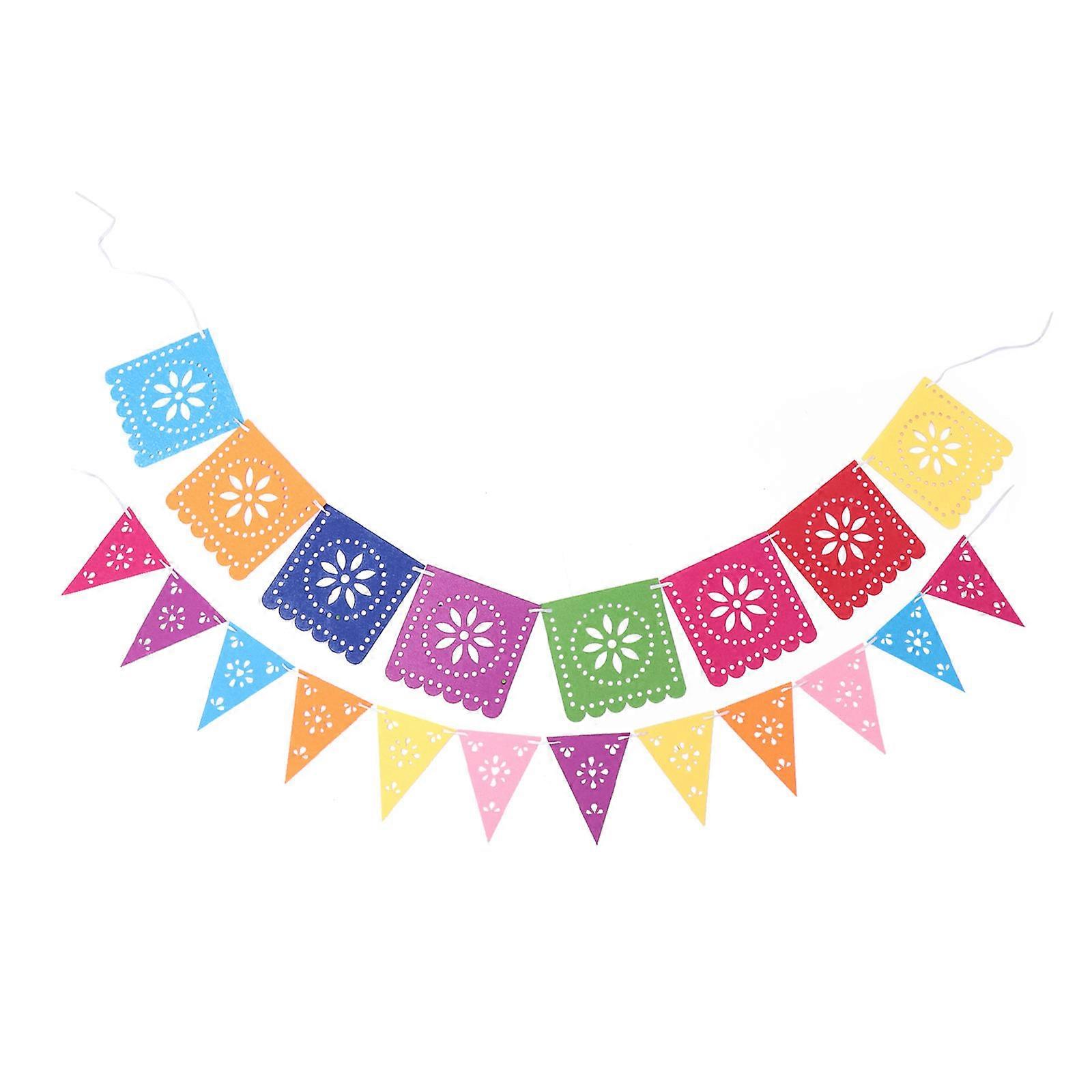 a well structured product description for your **2 Sets Mexican Theme Decorations Hanging Flag Bunting**:

 

🎉 **2 Sets Mexican Theme Decorations –