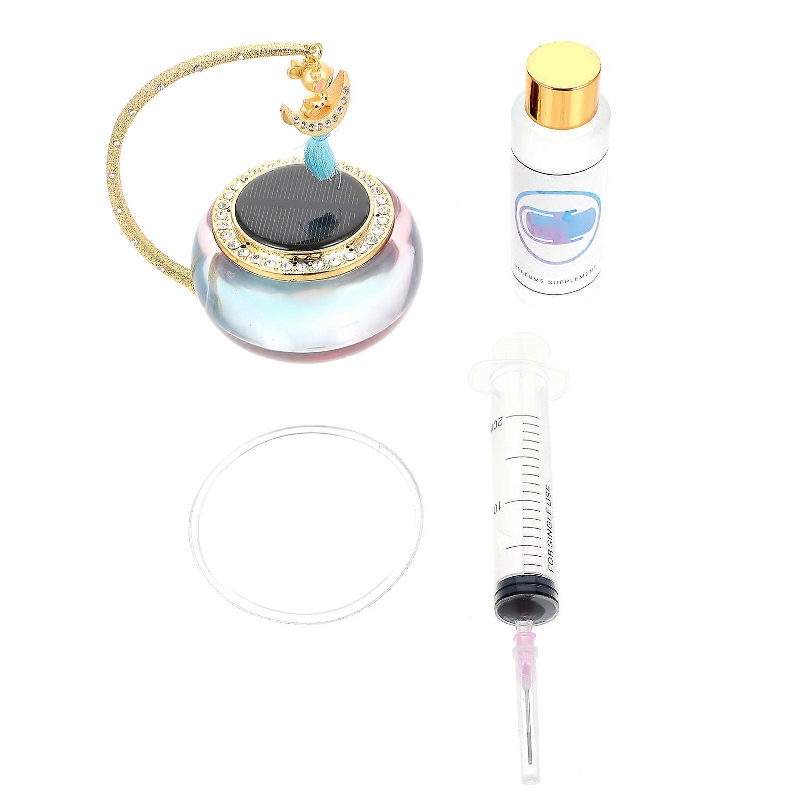 Car Fragrance Piece Pendant 11.2X8cm Powered Simple Design for Car and Office Use 1 Set