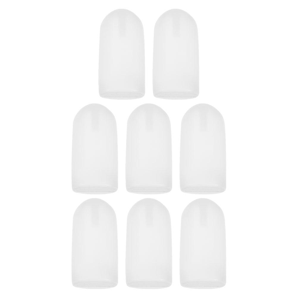 8pcs Durable ABS Squeaker Inserts for Plush Dog Toys White Enhances Playtime and Bonding