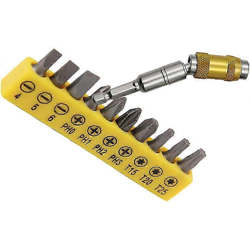 Bit Extender Flexible Drill Bit Extension Kits Connector High Torque 3.14X0.98X0.39IN 1Set