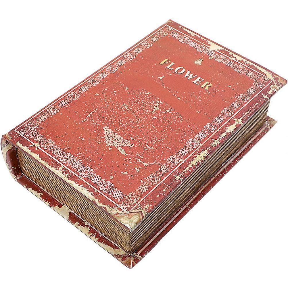 Retro Book Box Wooden Multi Memory Book Box Secret Storage Solution for Storage Use