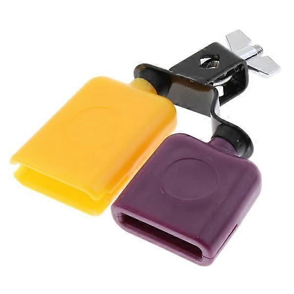 Multicolor Cowbell set Vibrant musical percussion