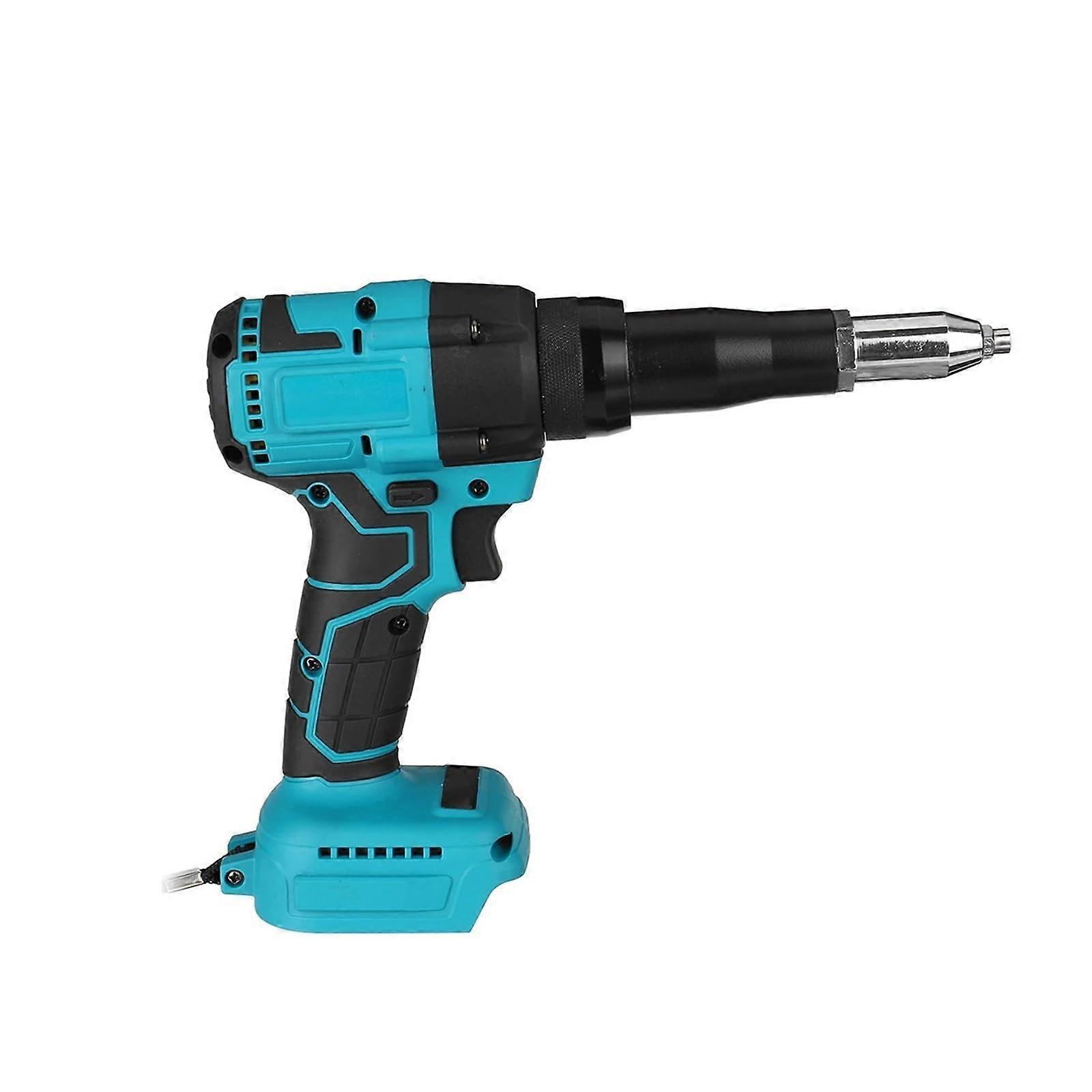 18V Brushless Electric Rivet Gun Tool LED Power Tools for Battery Brushless Rivet Nut Gun 2.44.8mm Cordless Rivet Nut Gun