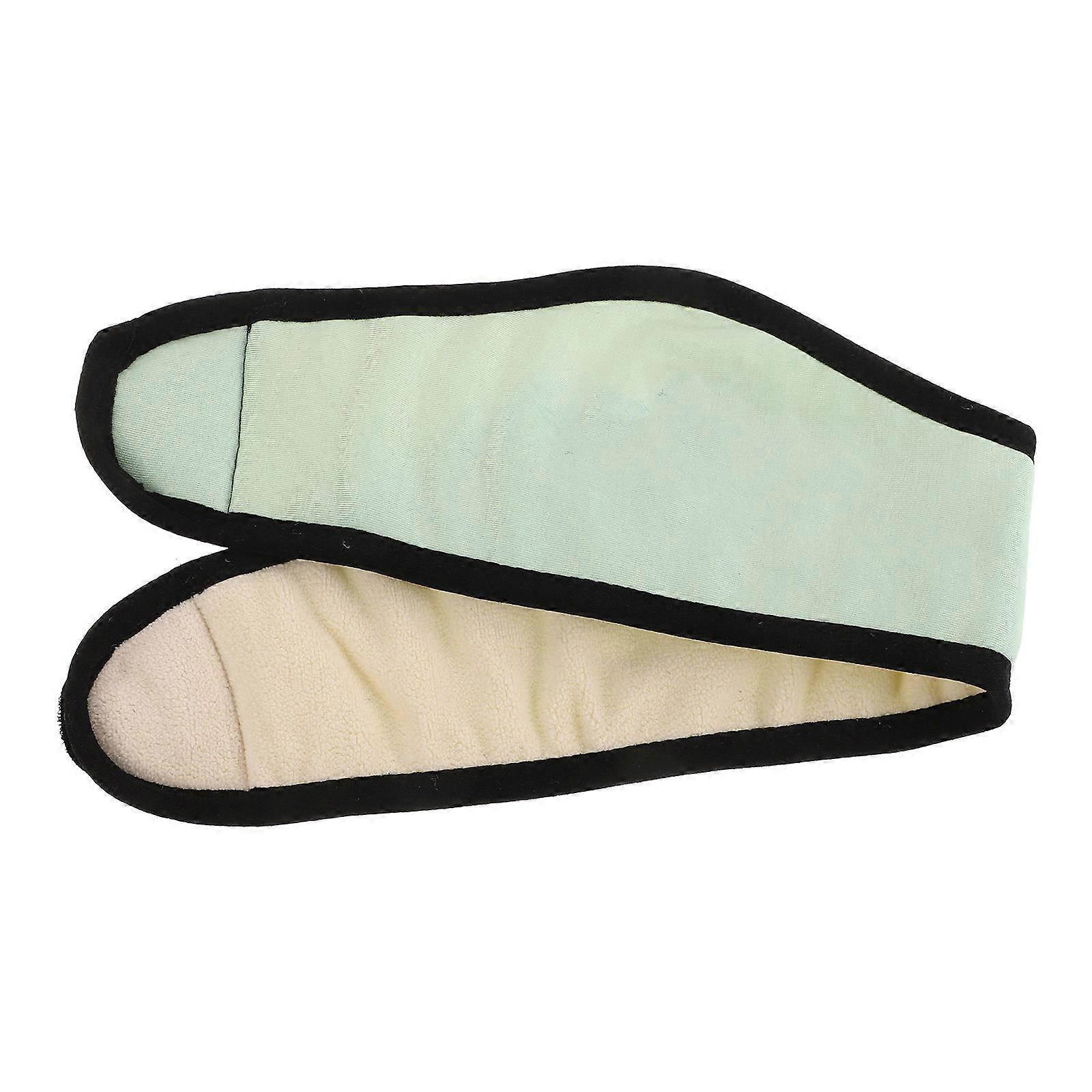 Warm Plush Earmuff for Winter Outdoor Activities with Windproof Design and Comfortable Fit Light Green