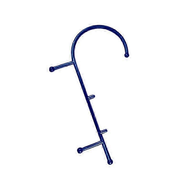 Handheld Trigger Point Massager for Back, Neck, Legs and Shoulders - Ergonomic Hook Design for Muscle Relief