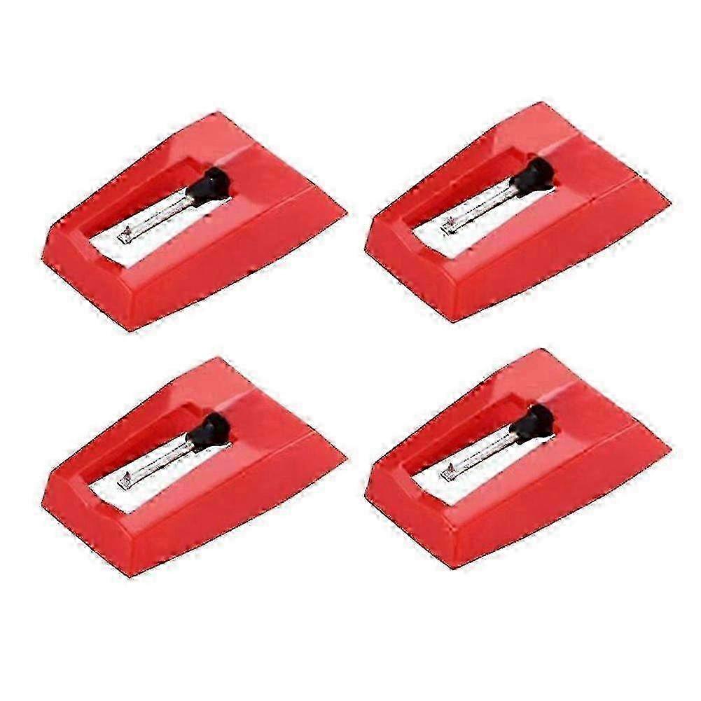 Replacement Cartridges with Diamond-Tipped Stylus for 4 Pack Record Player Turntables