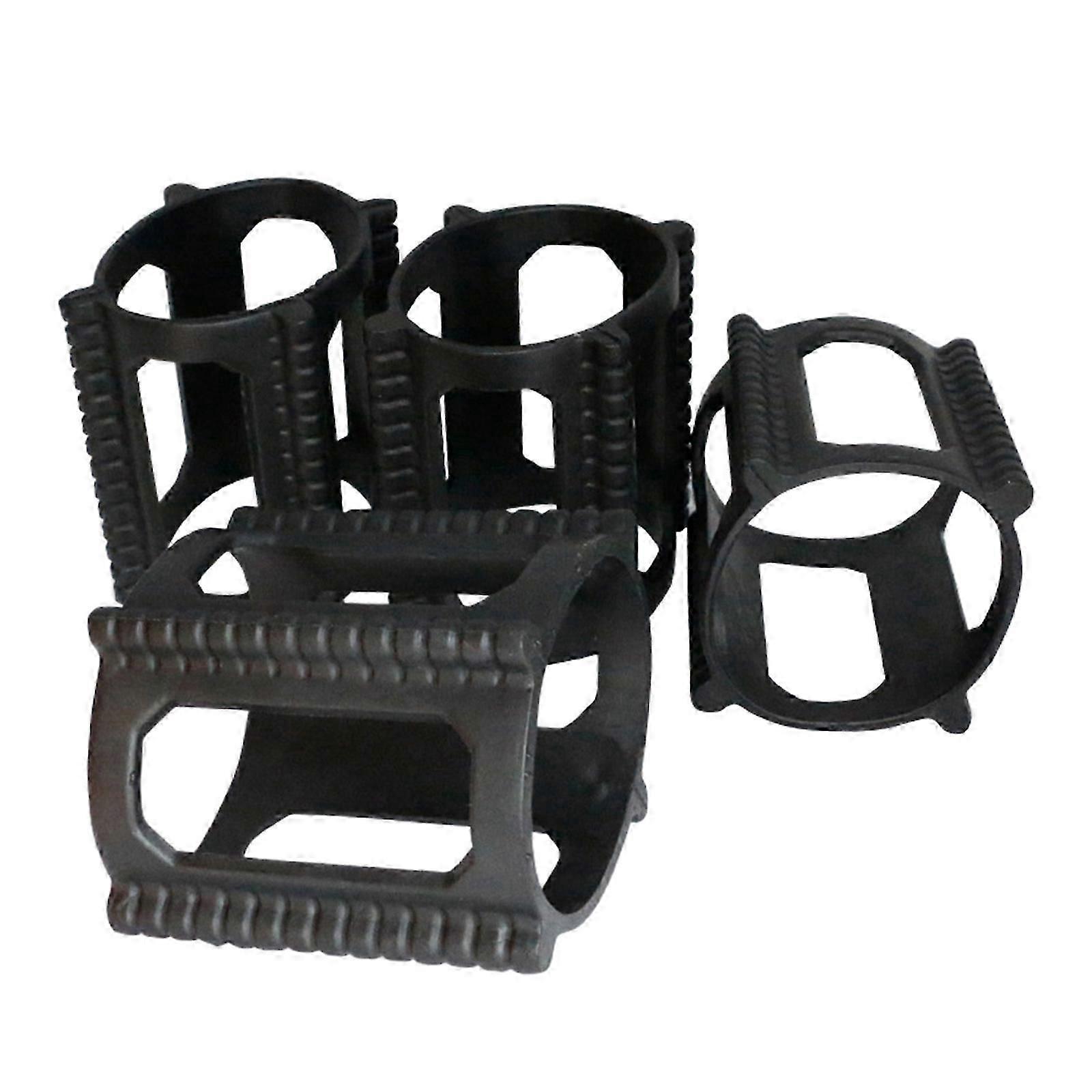 4 قطع سيليكون المتزلجين المدربين ممارسة والهبوط عملية لوح التزلج خدعة مدرب لوح التزلج غطاء عجلة دائم أحمر