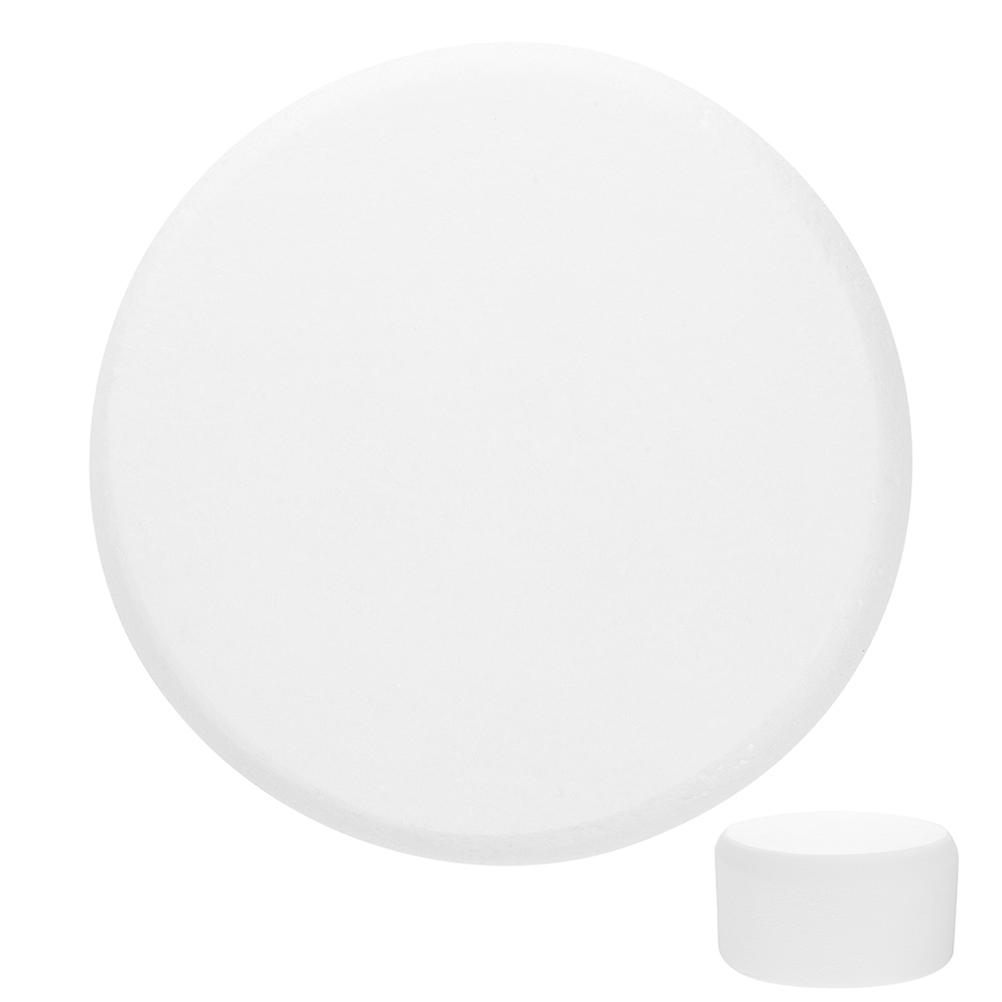 Mannequin de gâteau en mousses blanches pour une utilisation en cuisine Parfait pour les boulangers novices et expérimentés 8,5 pouces