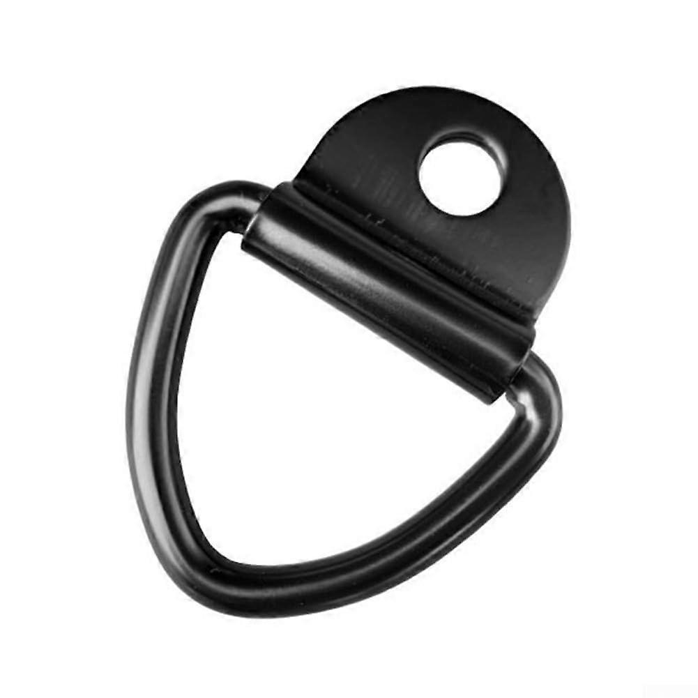 Reliable D-Rings for Secure Binding, Sturdy Steel Hooks for Load Safety, 4-Pack, Heavy-Duty, Durable Material