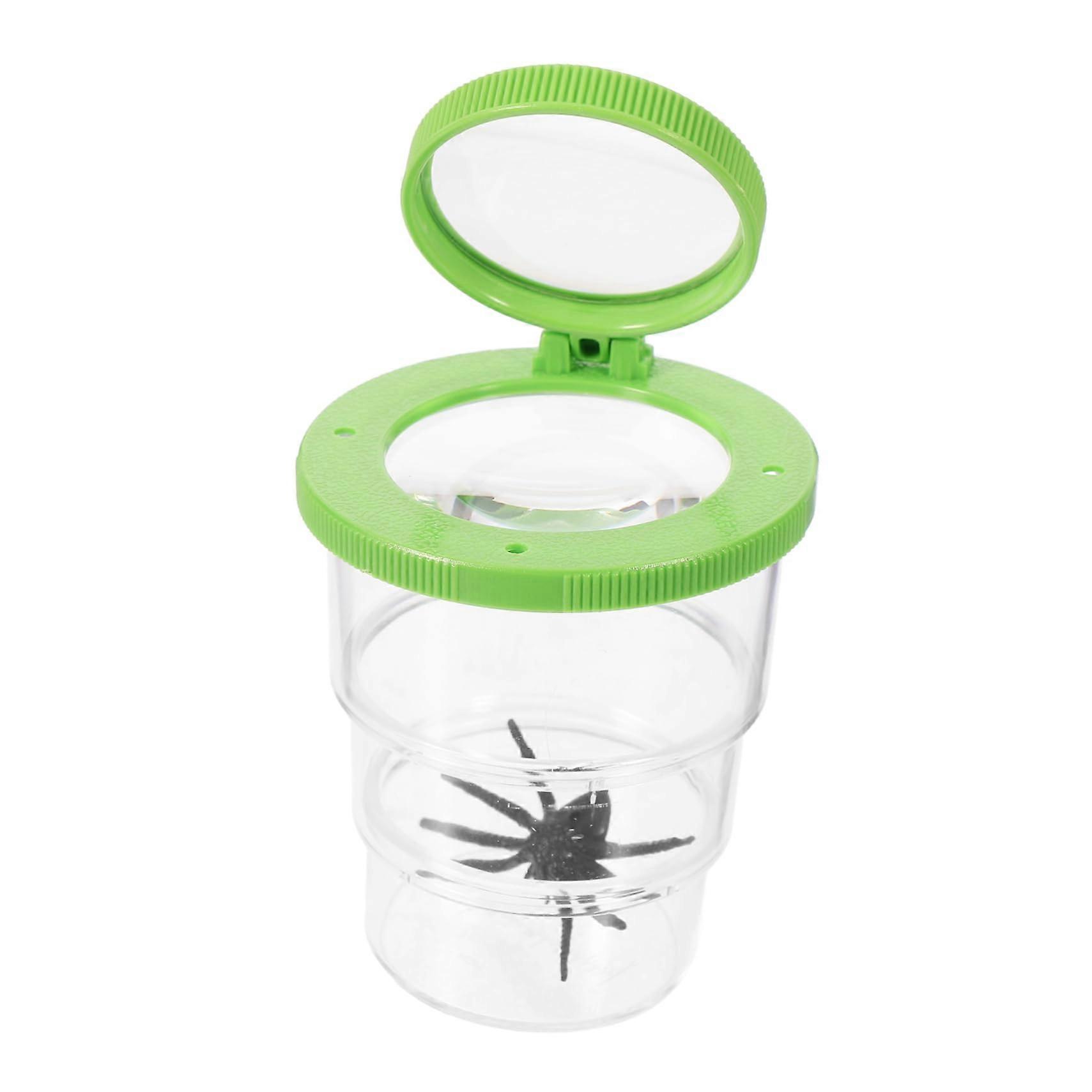 Portable Transparent Magnifying Glass Insect Observation Box for Outdoor Exploration, Enhances Scientific Skills