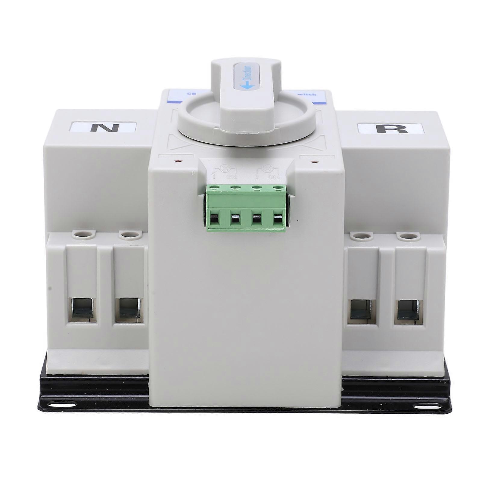 Dual Power automatisk overføringsbryter 2P automatisk overføringsbryter for hjemmeindustri 63A