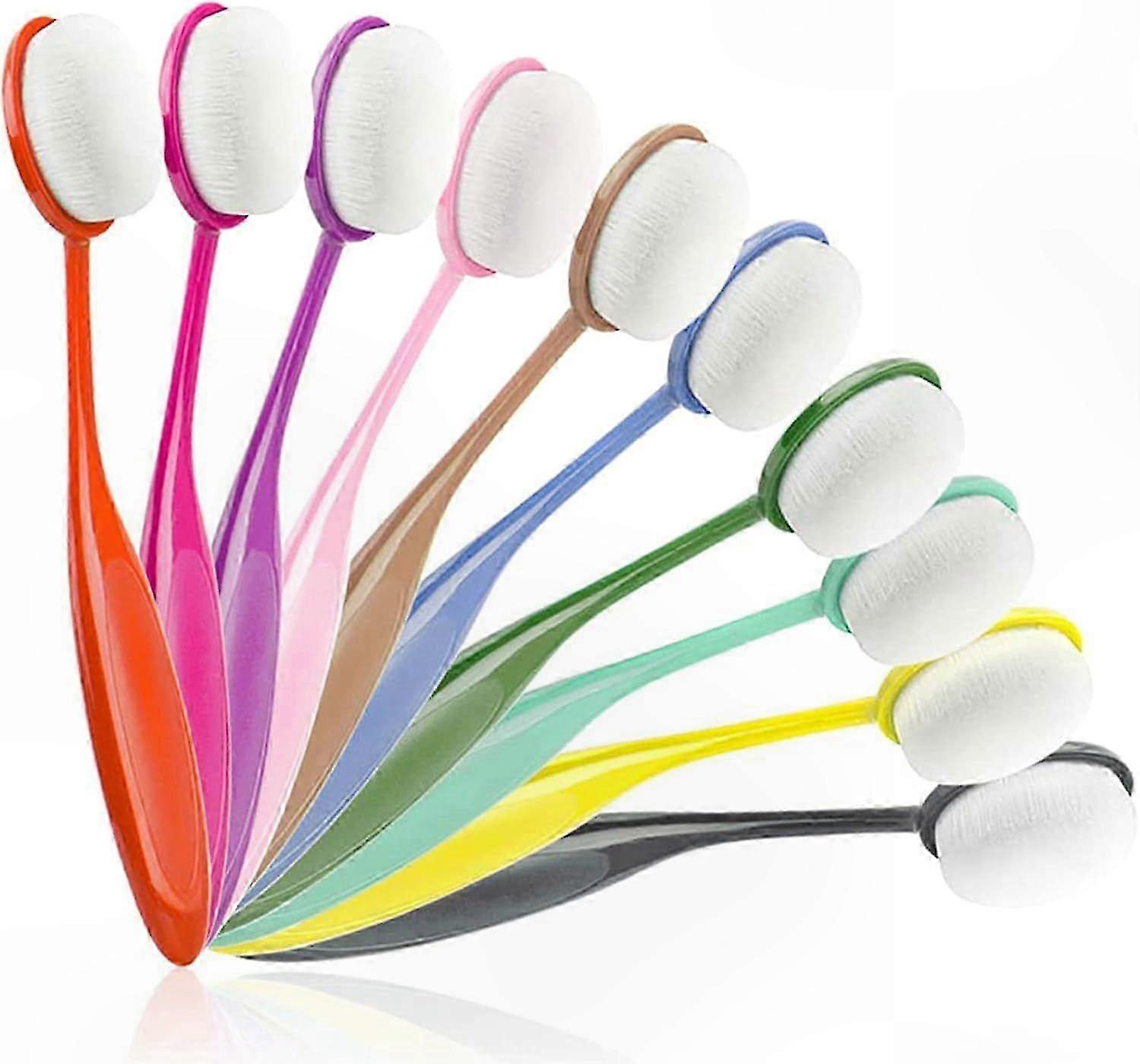 10-Pack Blending Brushes for Crafting, Stenciling Tools, Card Design Essentials