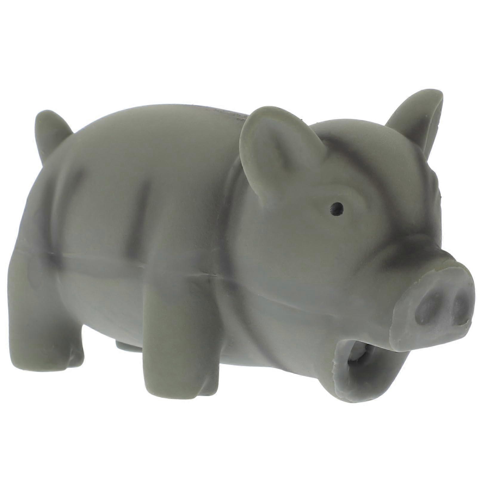 Squeaky Latex Pig Dog Chew Toy and Interactive Molar Toy for Dogs Encourages Positive Chewing Habits Easy to Clean for Training and Playtime