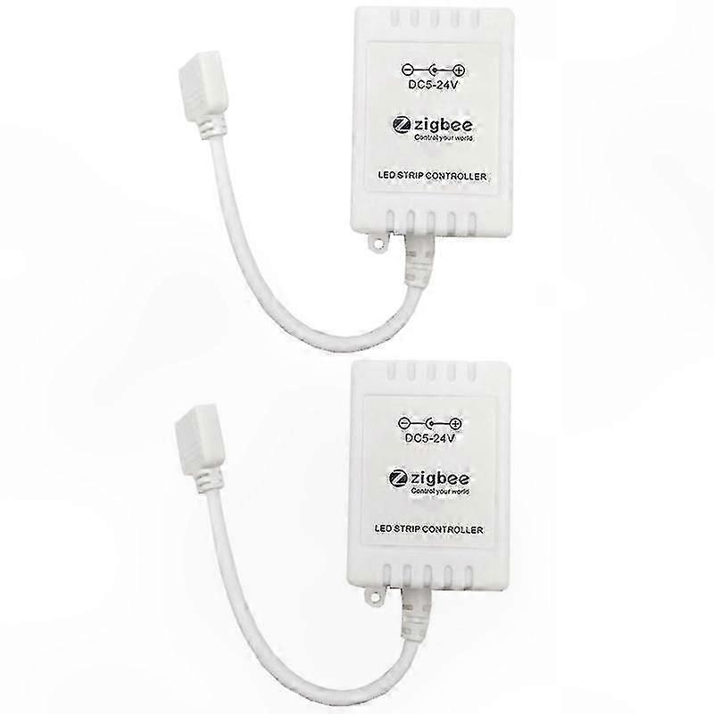 Zigbee RGB LED Controller for 5V-24V Light Strips, Smart Home Compatible