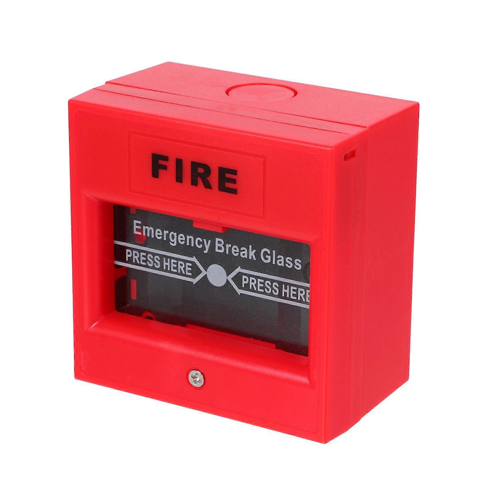Resettable Manual Call Point Emergency Alarm Switch Fire Alarm Button For Quick Alert Safety Reliable Easy To Use For Traditional Fire Alarm Systems