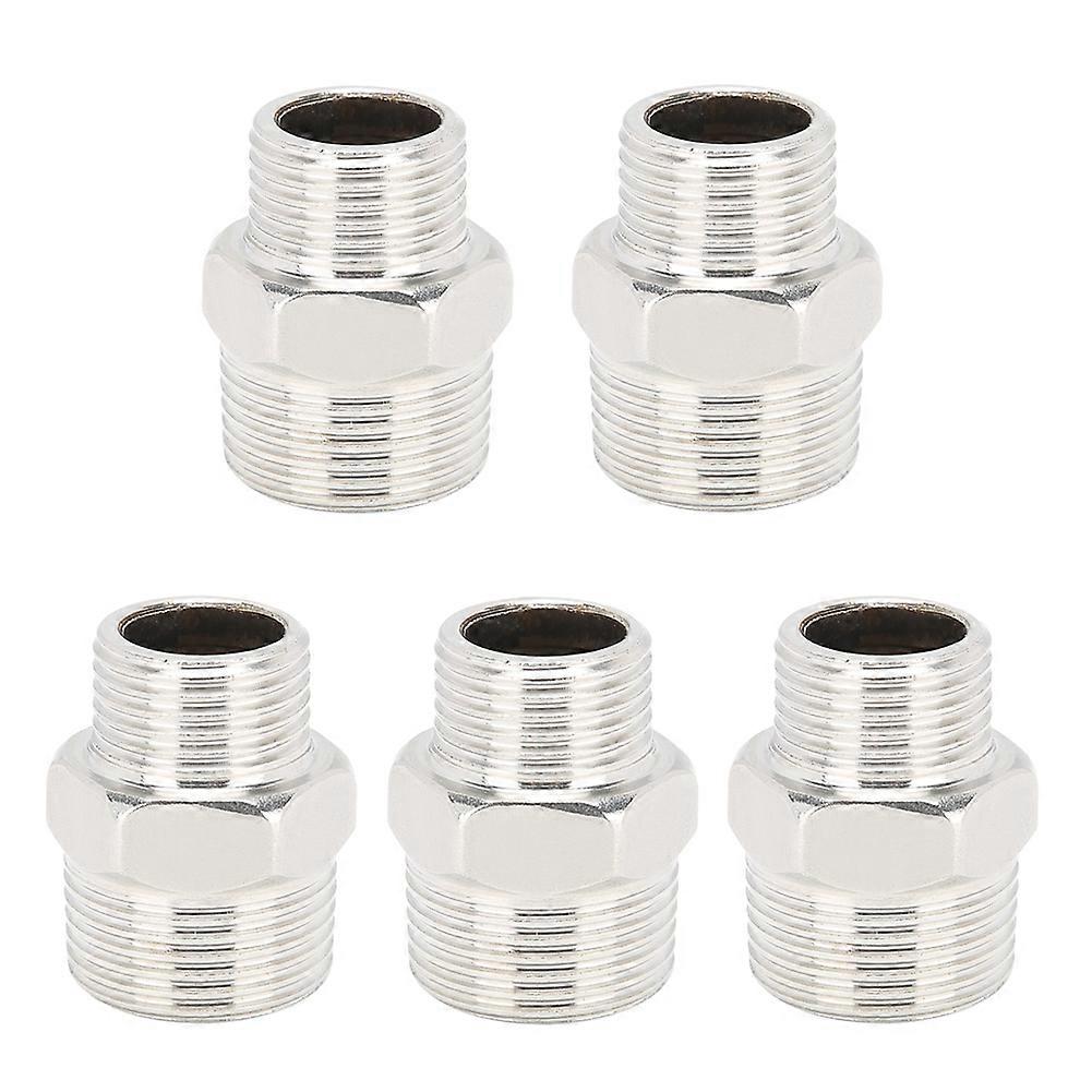 Pipe adapter connector connection accessories with G1/2 in male thread to G3/4 in male thread