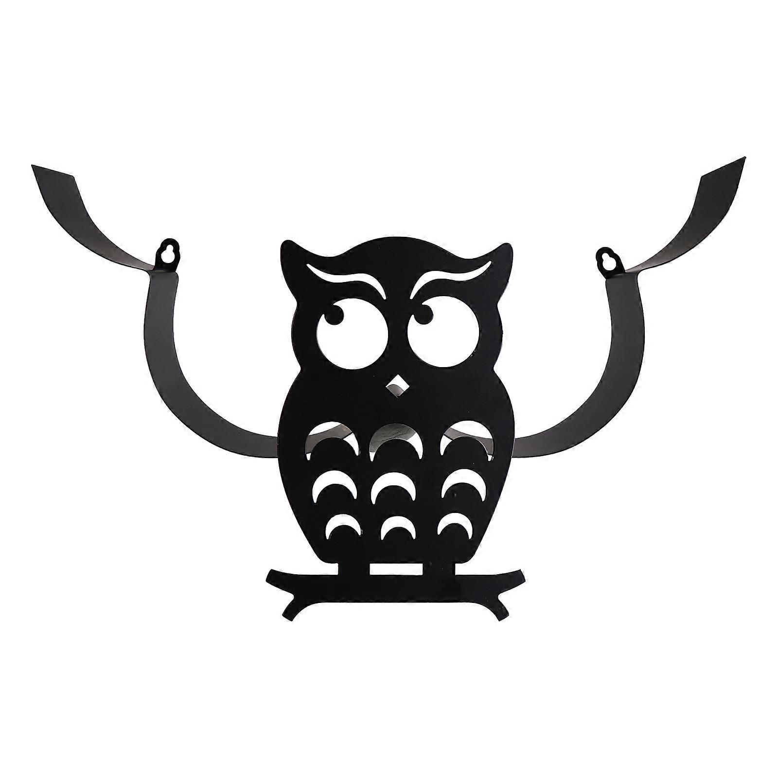 Support de rangement mural multifonctionnel noir pour un usage domestique