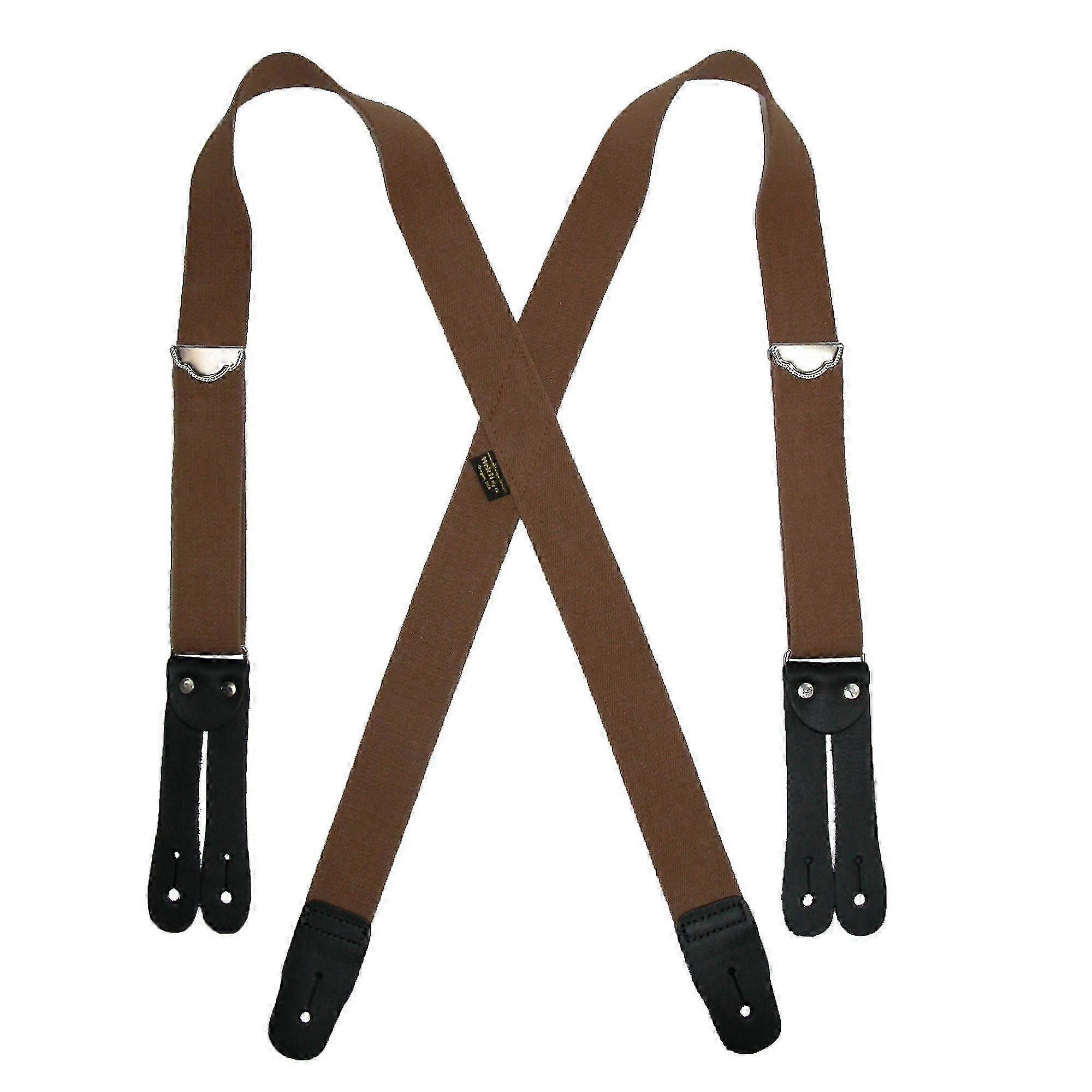 Welch Elastic Button End Double Face Suspenders (Men)