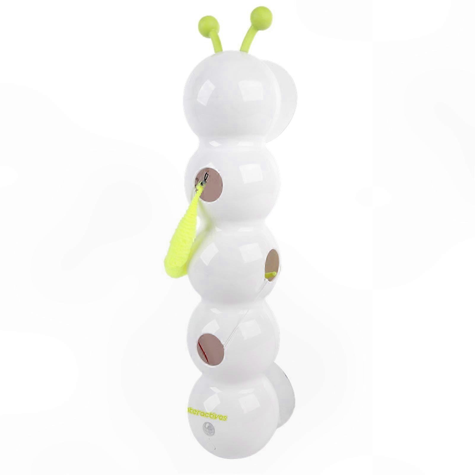 Wiggling Worm Cat Toy with Suction Cup for Indoor Play, Interactive & Engaging Fun for Cats