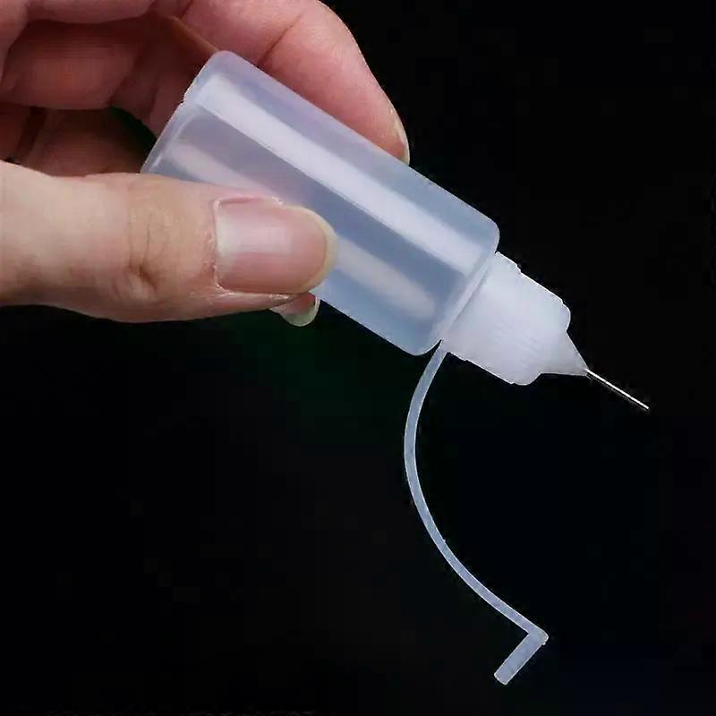 10-50ml Empty Plastic Needle Tip Childproof Cap Dropper Liquid Juice Bottles Drop Ship