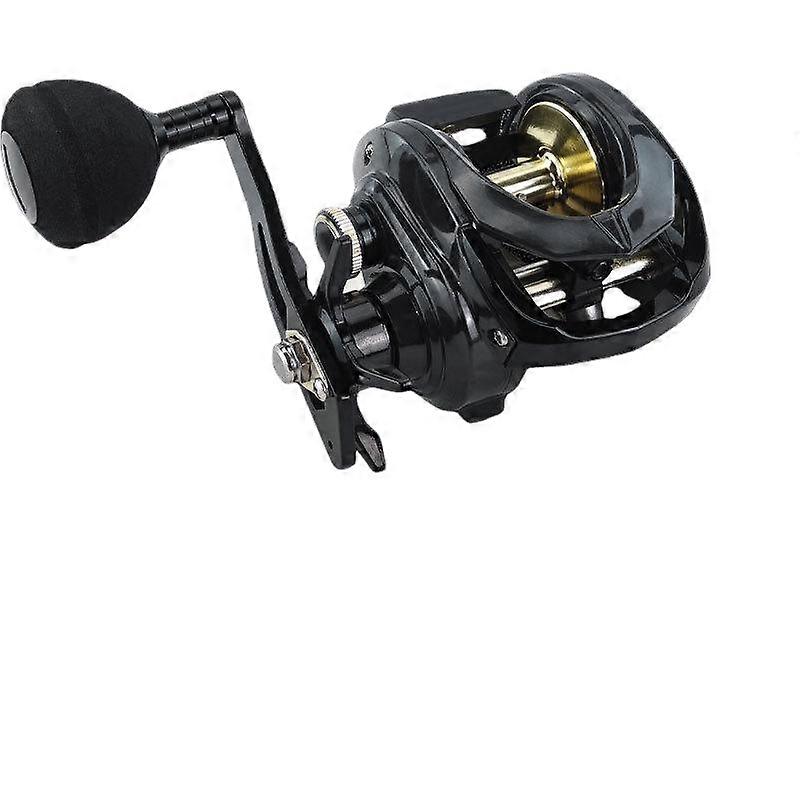 Fishing reel, made of carbon fiber, prevents line tangling in saltwater, suitable for multiple water areas and fishing methods