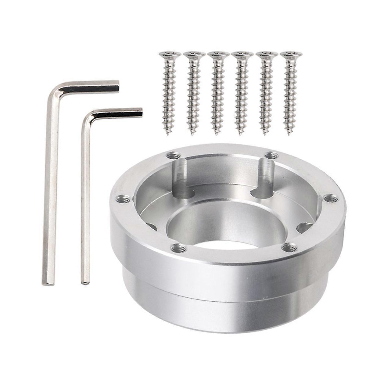 70mm Steering Wheel Adapter Plate for G29 Silver