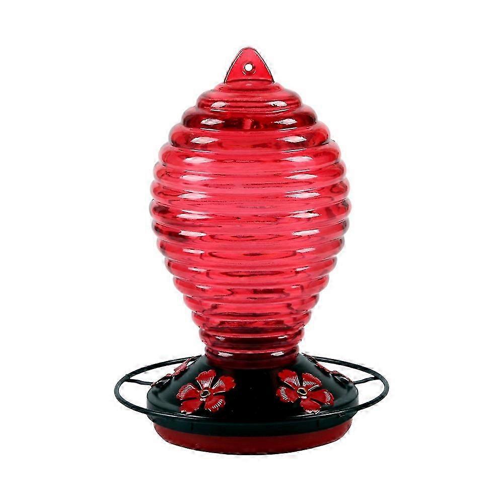 Red bird Waterer Bird Feeder for Outdoor Hanging