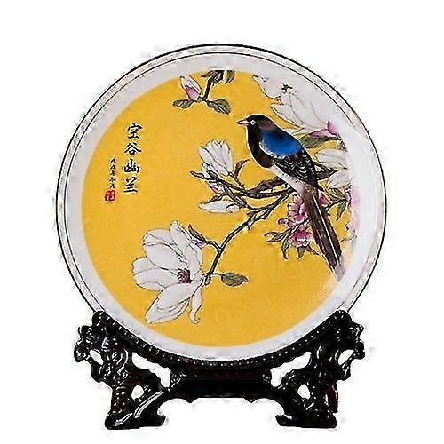 Decorative Trays-Solitude-Orchid Gold Valley Plate