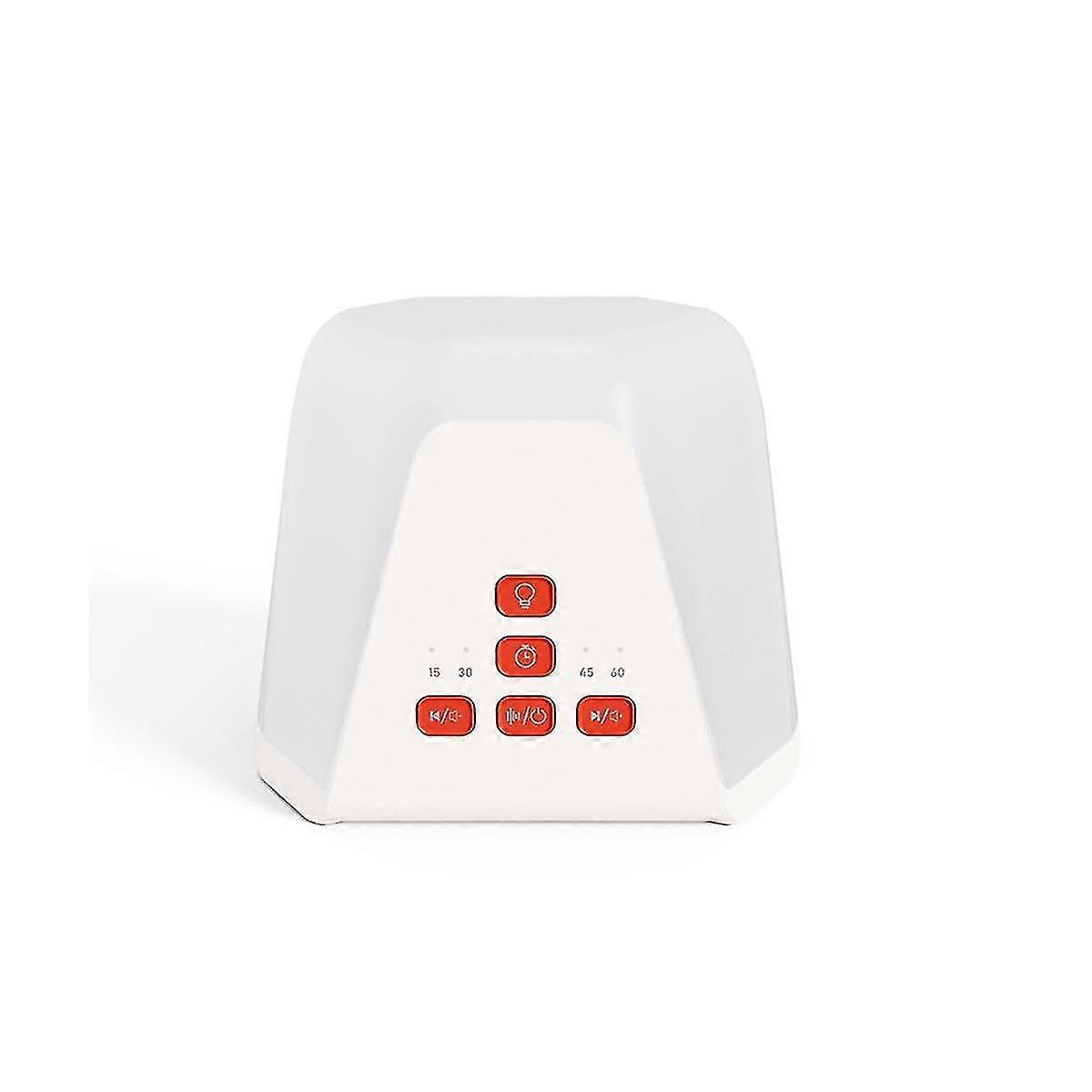 Smart baby sleep aid device, 15 sound effects, 30 lighting options, 4 timing modes, USB powered