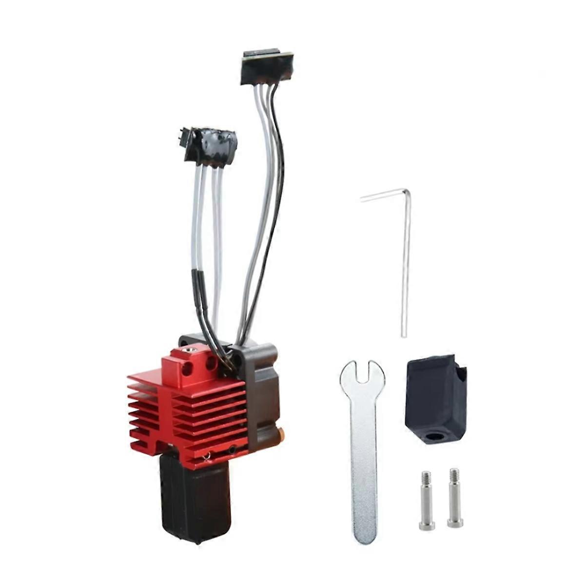 For P1 Series Hotend Kit with Nozzle V4 Hotend with Fan Heating Upgrade Hot End Print Head 3D Printing Parts